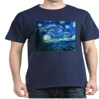 Cafepress - Van Gogh zvjezdana noćna majica - pamučna majica
