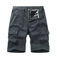 Koaiezne radne pantalone za muškarce Nove čiste pamučne hlače za pamučne hlače Ljetne muške kratke hlače
