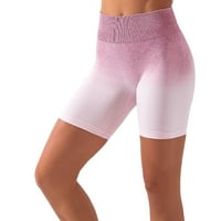 Hlače za ženskom čišćenju ispod 10 dolara, nova tie-boja bešavna joga nose sportske joge biciklističke