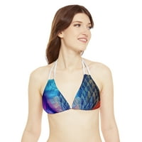 'Zemaljska sirena' strappy bikini set