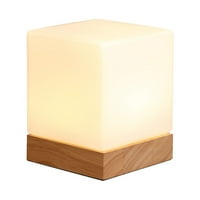Pompotops Moderna drvena drvena noćna lampica tablice lampica ukrasna lampica