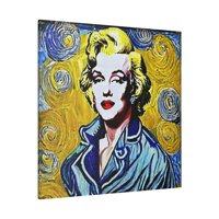 Marilyn Reimagined četrnaest platna Zidna umjetnost - Warhol Style Pop Art