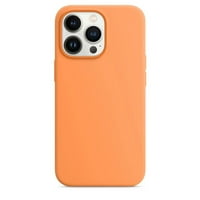 Toyella tekući silikonski telefon sa ravnom ivice narančastom iPhone1313