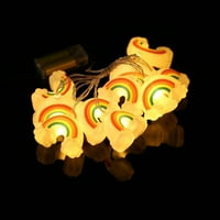 10ft 20ljene duge String svjetla Božić ukrasna bajka LED vješanje Svjetla za i treperenje svjetlosnog