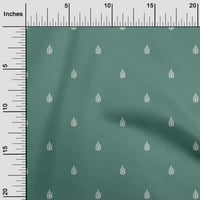 Onuone viskoze Šifon tanak teal zelena tkanina blok haljina Materijal tkanina za ispis tkanine uz dvorište