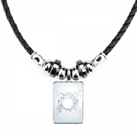 Jednostavne rotatg Glazbene note Bijeli ogrlica nakita nakita