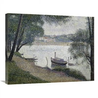 u. sivo vrijeme, grande jatte art print - Georges Seurat