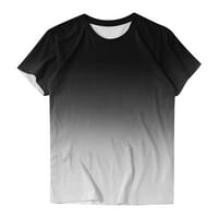 Patlollav Clearence ženski vrhovi modni udobni casual okrugli vrat kratkih rukava za ispis na vrhu bluze