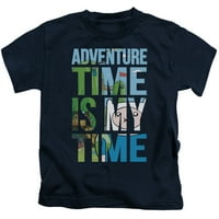 Vrijeme avanture - moje vrijeme - maloljetnička majica kratke rukave - 5 6