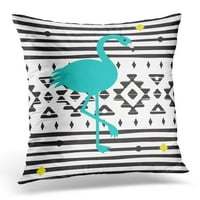 Predivan flamingo crtani film na AZTEC Egzotičnoj ptici Životinjski jastučni jastuk