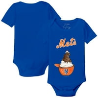 Dojenčad Tiny Turpap Royal New York Mets Sundae kaciga za kacigu