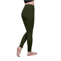 Ženske joge hlače gamaše visoke struk joge pantalone vježbanje kaprisus za ležerne ljetne hlače