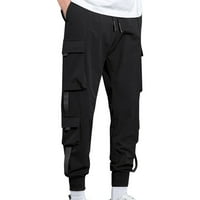 Luiyenes plus hlače Cargo Devet Harlem pantalona hlače Veličine sportske hlače povremene muške muške