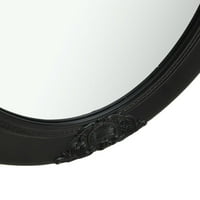 Vidaxl zidno ogledalo barokni stil 19.7 x23.6 Black, 320351
