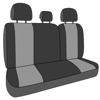 Caltrend Stražni Split nazad i čvrsti jastuk O.E. Prekrivači velur sjedala za 2005 - Toyota Corolla