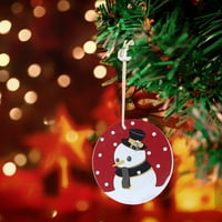 Heiheiup božićni ukrasSilativni ukras za zabavu Privjesak Božićni pokloni ukrasi Scena za božićni izgled