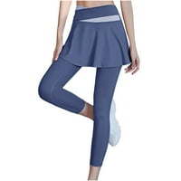 Olyvenn ženske blokiranje u boji prozračne suknje hlače hip dizanje fitness uski tegobe bagere, casual