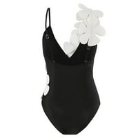 Ociviesr Ženski kupaći kostimi + prikrivanje dva vintage print kupaćim kostima Monokini Bikini kupaći