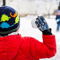 Dječje rukavice Kamuflage Crtani Crtioon Slatke zimske tople skijalice plus baršun tinejdžer moda zadebljana