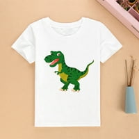 Ljetni mali dječaci Djevojke vrhove majica crtani dinosaurusi ptrinti majica majki dnevni poklon trendy