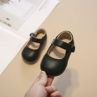 Čvrsta boja PU materijal slatke princeze cipele meke dna kožne cipele za i malo velike djece veličine