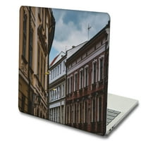 Kaishek kompatibilan MacBook Pro 14 Model izdanja kućišta A2442, plastična tvrda školjka, crvena serija