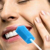 Oralni brisači - čišćenje zuba na zubnicama oralna spužva s vražjom