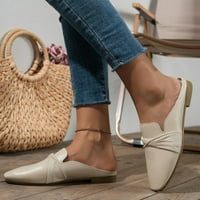 Ljetne sandale za žene za žene Ženske ljetne ravne cipele Dame Sandale Okrugli nožni kauzalni papuče