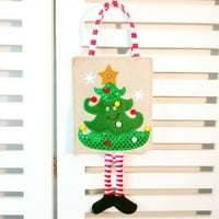 Santa s torbom za torbu snjegović poklon pakiranje božićne torbe Creative torba poklon božićna kćer