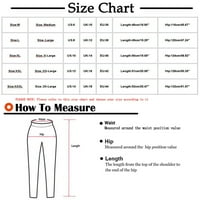 Ženske hlače plus veličine za žene Ležerne ljetne elastične visokog struka Posteljine pantne džepove