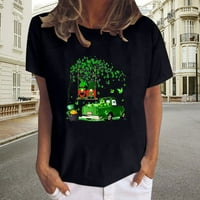 Patrick's Dnevna majica za žene Sveti grafički kratki rukav Tees casual tiskane slatke majice vrhovi