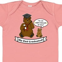 Inktastic sam tako ponosan na tebe - moj otac je diplomirao medvjede poklon dječje dječaka ili dječje