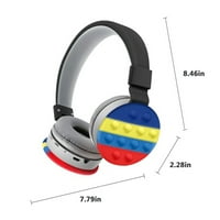 Mialeoley Wireless 5. Bluetooth slušalice, uklanjanje buke Sklopive preko glave slušalice