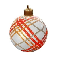 Božićna kugla na napuhavanje božićna bauble izrađena od PVC-a na naduvavajuće lopte personalizirana