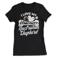 Funny Australian Shepherd majica - volim svoj StinkyButt aus