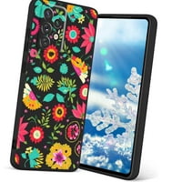 Šareno-bold-cvjetna-folk-umjetnička telefon za Samsung Galaxy A 5G za žene Muška Pokloni, Mekani silikonski