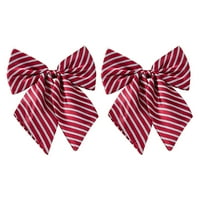 Tinksky Crvena i bijela pruga Buckle kravata Diplomski kravata Studentske poklone Podesiva pribor za