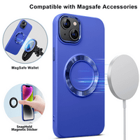 Nalacover za magnetsku futrolu za iPhone PRO MA, kompatibilan sa magsafe natrag u tekućim silikonskim
