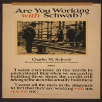 Ispis: Radite li sa Schwab?, 1917. godine