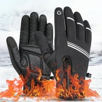 Carevas zimske rukavice Vjetrootporne rukavice Rukavice za bicikle pune prste tople rukavice zaslon
