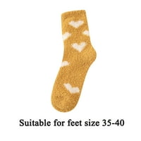 Ediodpoh Womens Coral Socks Socks Soct Socks Šarene lagane pamučne čarape Ženske čarape GN Jedna veličina