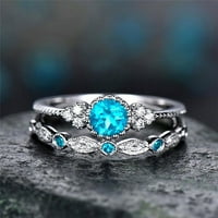 Do 65% popusta na AMLBB prstenove za žene novog parnog prstena za žene, mikro dijamant i prsten imaju