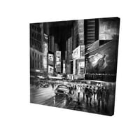 Times Square Monochrome - Ispis na platnu