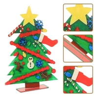 TABLETOP MINI CHISTICS Drvo Dekoracija božićnog ukrasa Akrilni dekor stabla stabla