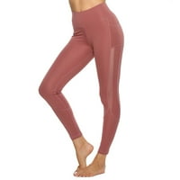 Gubotare Yoga Hlače Ženske casual labave široke noge Ugodne hlače Yoga Dukseri Comfy visoke sportske