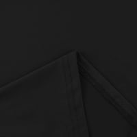 Umitay ženski V izrez Čvrsta boja dugih rukava s tanka stražnjih kravata struka večernje haljina za