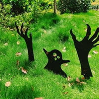 Ukras za vješticu Vrt Vodootporni Halloween prizemna četverokutna dekorativna kartica za terasu dvorište