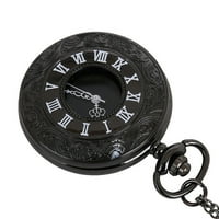 SKPBlutn sat za muškarce Retro najveći lanac baka oca ogrlica pokloni vintage džepni satovi