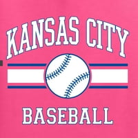 Divlji Bobby Grad Kansas City Baseball Fantasy Fan Sports Muška majica, Neon Pink, X-Veliki