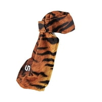 Socijalna paintball Grit Deluxe Traka za glavu - Narančasta tigar